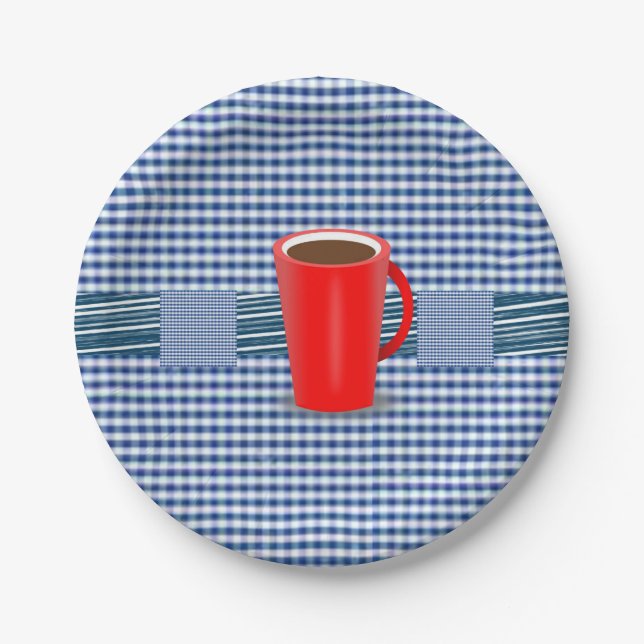 Papierservice Tasse Pappteller (Vorderseite)