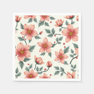 Papierserviette für die Blume