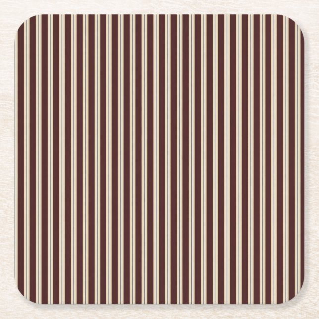 Papierserviette Rechteckiger Pappuntersetzer (Vorderseite)