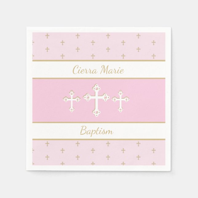 Papierservietten auf Glaubensbasis, Christlich (Vorderseite)