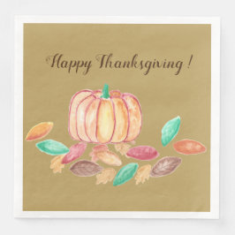 Papierservietten aus Erntedank