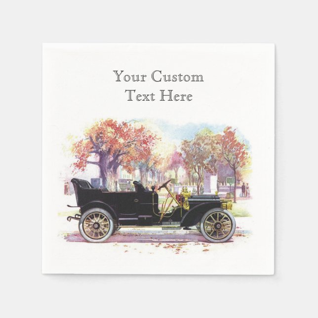 Papierservietten aus Vintage (Vorderseite)