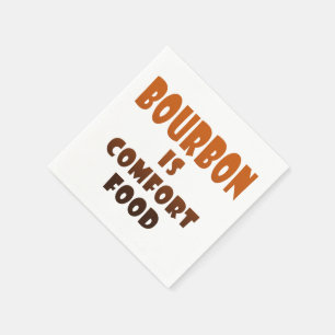 PAPIERservietten - BOURBON ist Komfort-Nahrung
