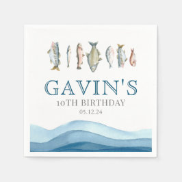 Papierservietten, Fischservietten Serviette