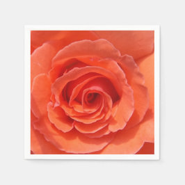 Papierservietten für die Rose