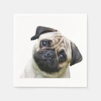 Papierservietten für "Mops"