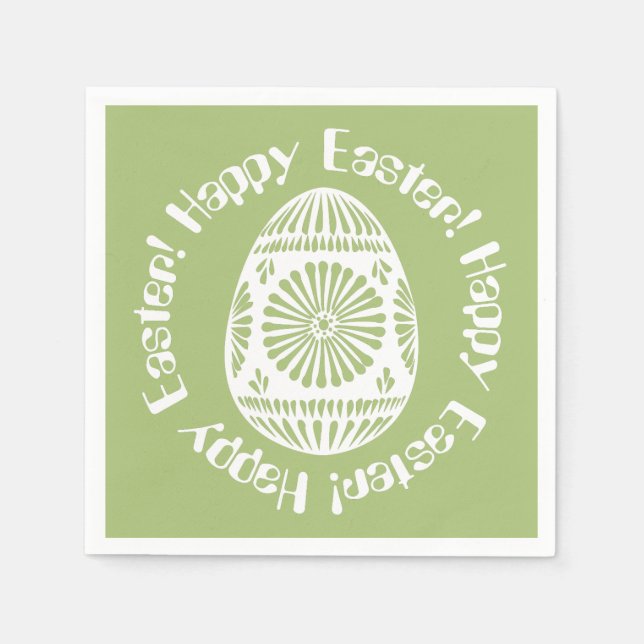 Papierservietten für Ostereier 1 (Vorderseite)