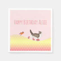 Papierservietten für Rollschuhe Party