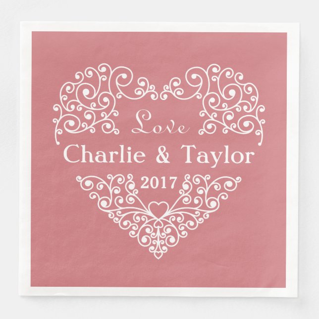 Papierservietten für Zierhecht (Vorderseite)