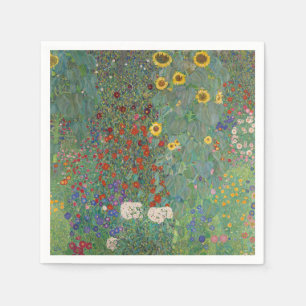 Papierservietten: GUSTAV KLIMT: FARM GARDEN Serviette