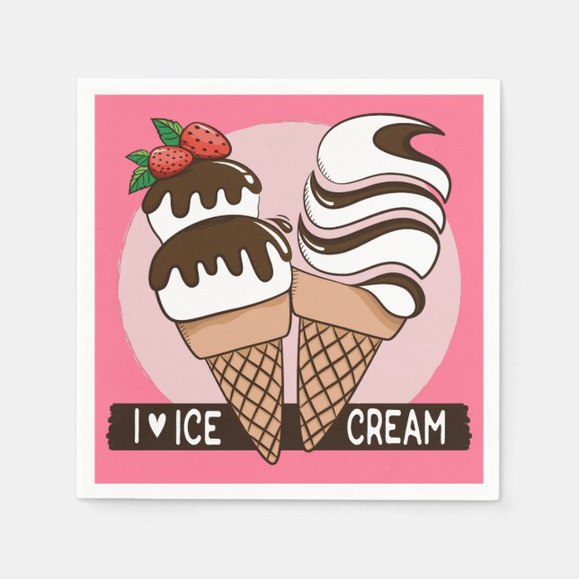 Papierservietten in benutzerdefinierten Farben (Vorderseite)