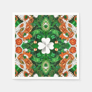 Papierservietten mit Irland Colors Design