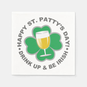 Papierservietten vom St. Patrick's Day