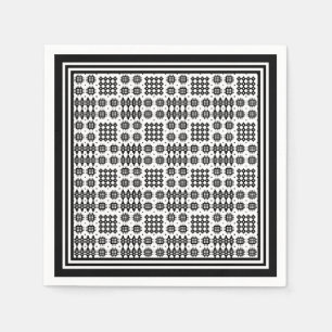 Papierservietten: Waliser-Tapisserie-Muster, Serviette