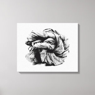 Papierskulptur Leinwanddruck