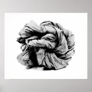 Papierskulptur Poster