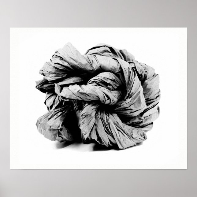 Papierskulptur Poster (Vorne)