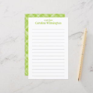Papierstationierung aus Kariertem Linenpapier in K
