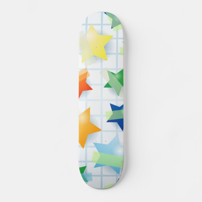 Papiersterne, Skate Skateboard (Vorderseite)