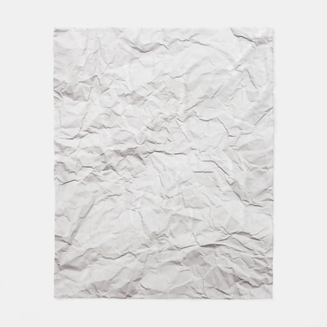 Papierstruktur Fleecedecke (Vorderseite)