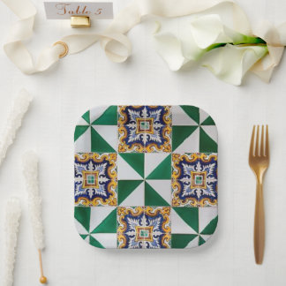 Papiertafel 36 pappteller