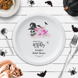 Papiertafel für das Brautparty trinken Pappteller