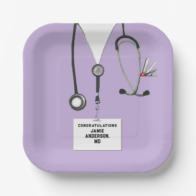 Papiertafel für die medizinische Schulbildung Pappteller (Vorderseite)