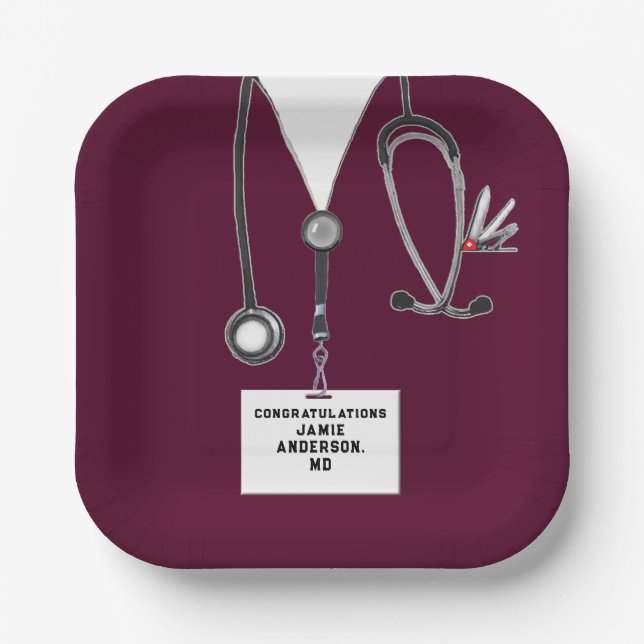 Papiertafel für die medizinische Schulbildung Pappteller (Vorderseite)