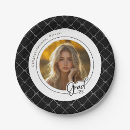 Papiertafel für die Schwarz-weiße Foto-Graduierung Pappteller