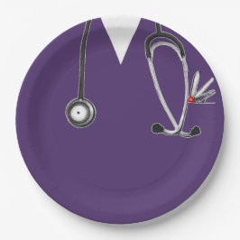 Papiertafel für Krankenversicherer Pappteller