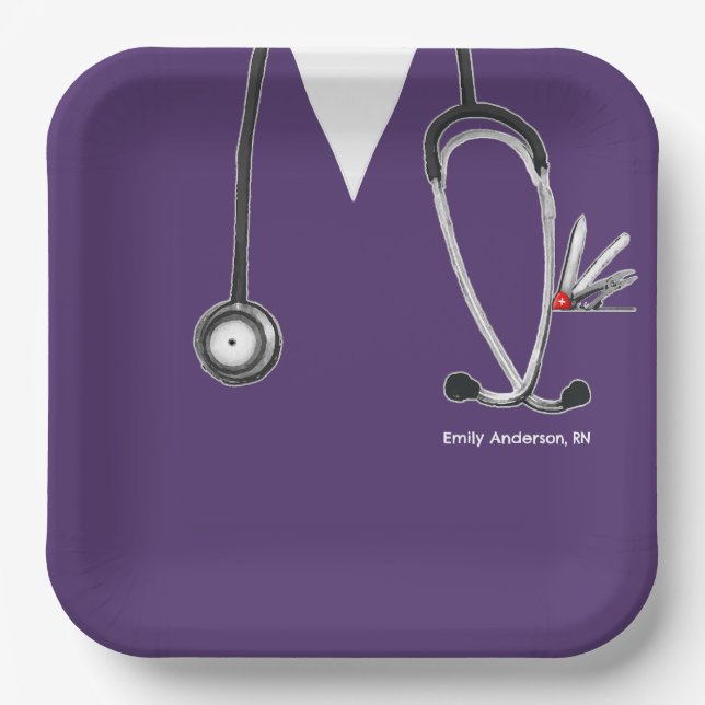 Papiertafel für Krankenversicherer Pappteller (Vorderseite)