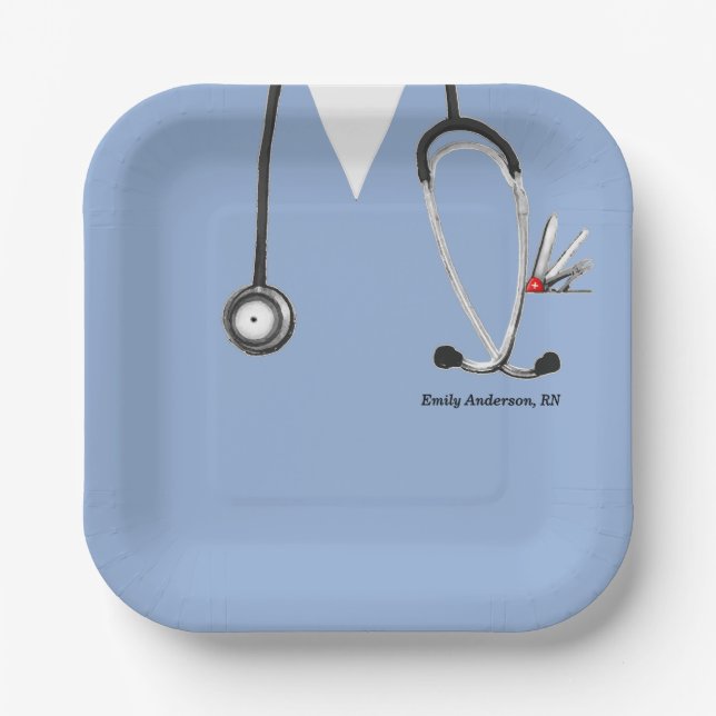 Papiertafel für kreative Krankenpflegesysteme Pappteller (Vorderseite)