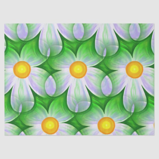 Papiertaschentuch für Blume Seidenpapier (Vorderseite)