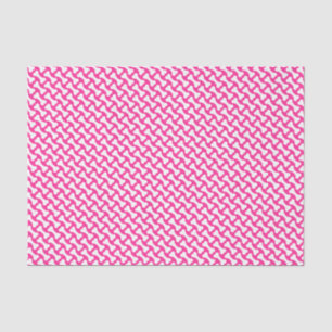 Papiertaschentücher für Rosa und weiße Hunde Seidenpapier