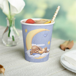 Papiertasse mit Babydusche Pappbecher
