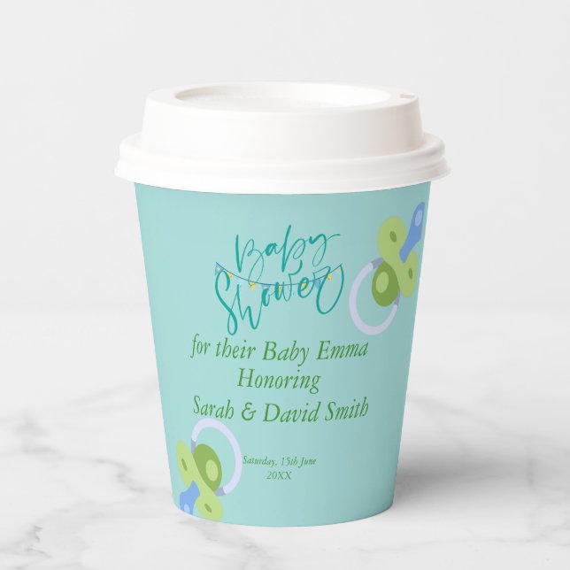 Papiertasse Pappbecher (Vorderseite)