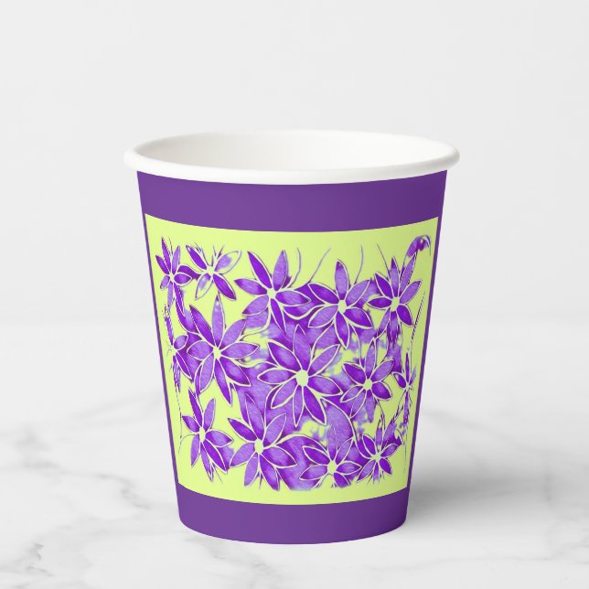 Papiertasse Pappbecher (Vorderseite)