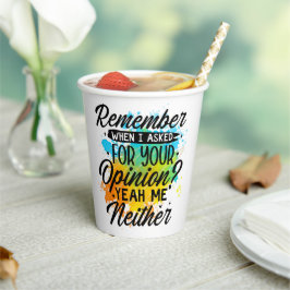 Papiertasse Pappbecher