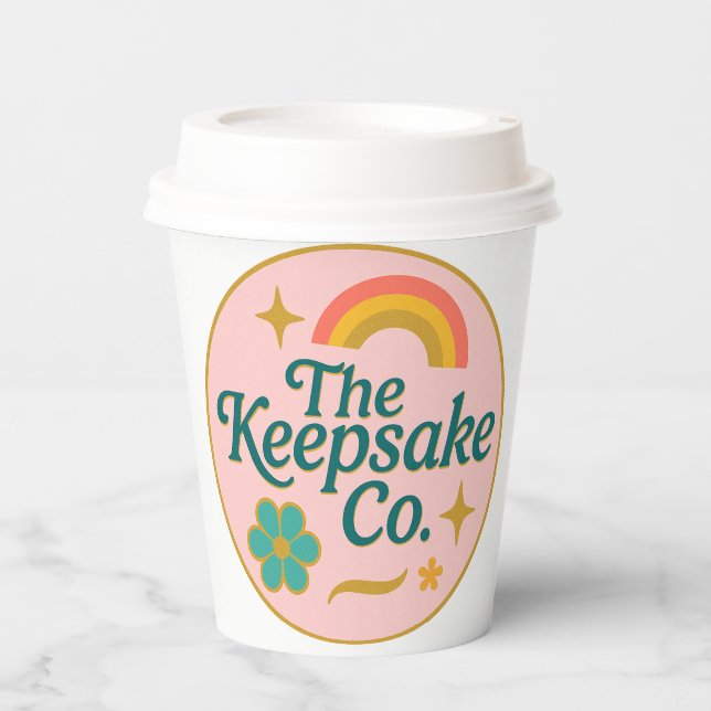 Papiertasse Pappbecher (Vorderseite)