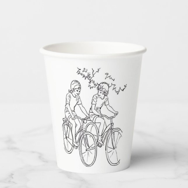 Papiertasse Pappbecher (Vorderseite)