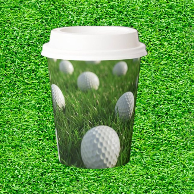 Papiertasse Pappbecher (Sip in Style: Elevate Your Golf Party!)