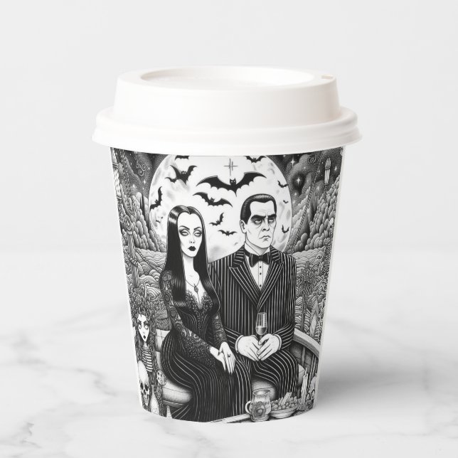 Papiertasse Pappbecher (Vorderseite)