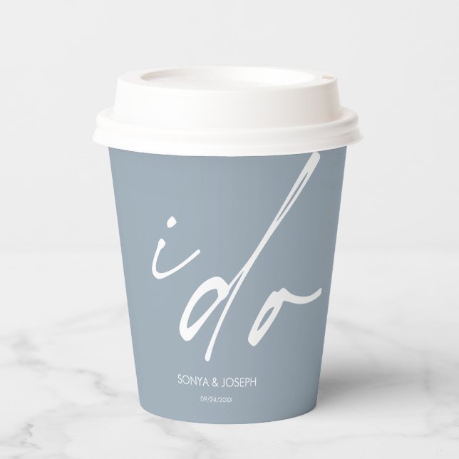 Papiertasse Pappbecher (Vorderseite)
