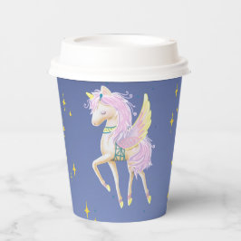 Papiertasse zum ersten Geburtstag mit Einhorn Pappbecher