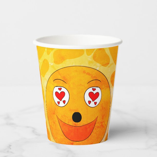 Papiertassen Pappbecher (Vorderseite)