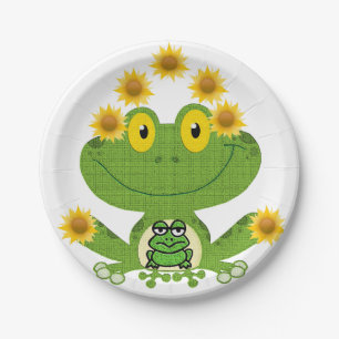 PapierTeller Frosch