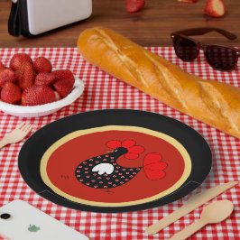 Papierteller für Landhühner