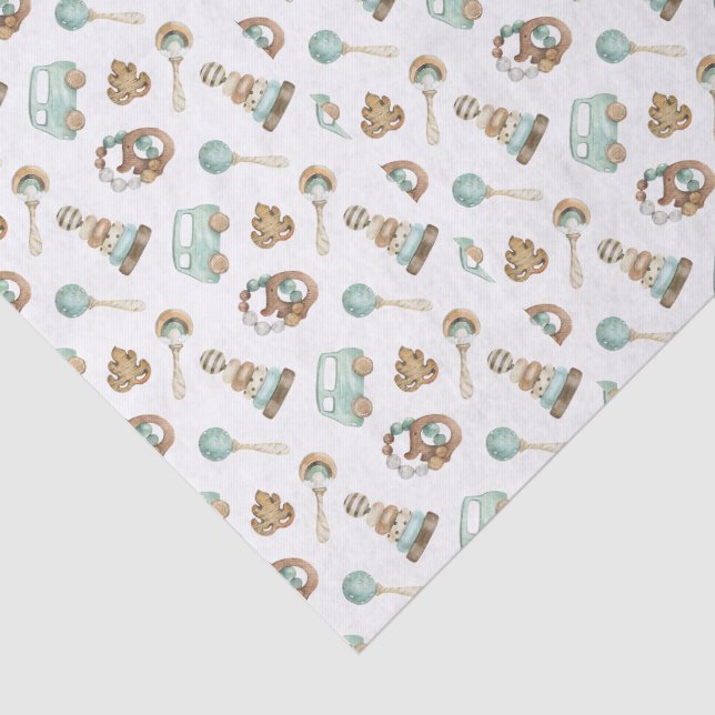 Papiertücher, 3 Blätter, Hintergrund für Vintages  Seidenpapier (Ausschnitt)