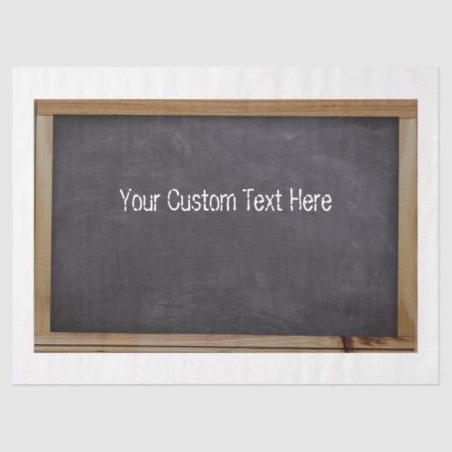 Papiertücher für die Tafel Seidenpapier (Vorderseite)