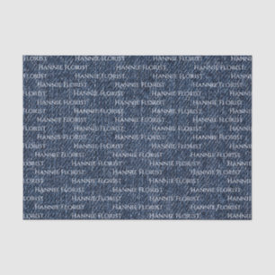Papiertücher für dunkle Denim-Mehrfach-Print Seidenpapier